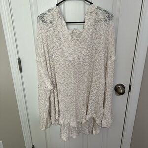 Free People New Hooded Sweater